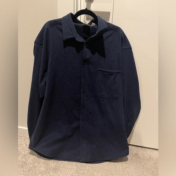 ibex Shirts Ibex Size Xl Merino Wool Button Down Flannel Shirt